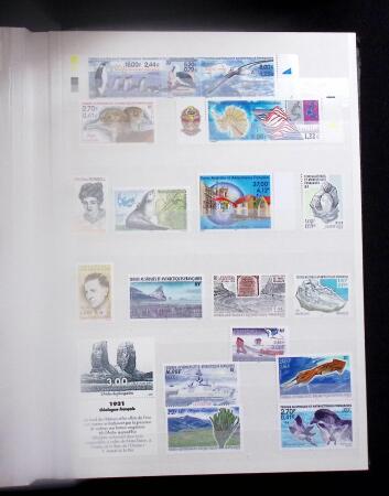 1948-2015 Collection des TAAF dont bonnes valeurs Poste