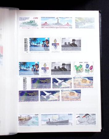 1948-2015 Collection des TAAF dont bonnes valeurs Poste