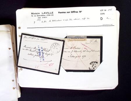 1880-1960 Plusieurs milliers de lettres avec de très