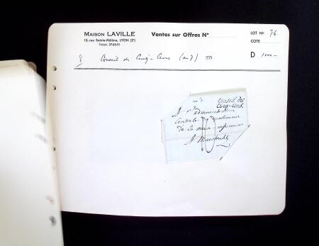 1880-1960 Plusieurs milliers de lettres avec de très