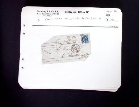 1880-1960 Plusieurs milliers de lettres avec de très