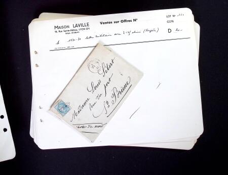 1880-1960 Plusieurs milliers de lettres avec de très