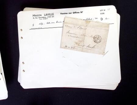 1880-1960 Plusieurs milliers de lettres avec de très