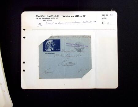 1880-1960 Plusieurs milliers de lettres avec de très