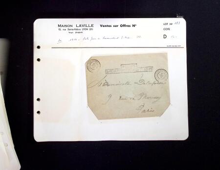 1880-1960 Plusieurs milliers de lettres avec de très
