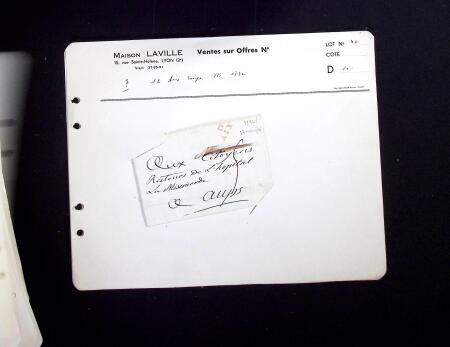 1880-1960 Plusieurs milliers de lettres avec de très