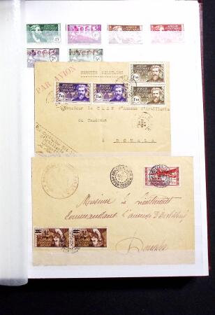 1892-1950 Collection surtout de neufs d'Afrique en 3