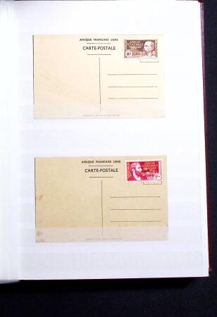 1892-1950 Collection surtout de neufs d'Afrique en 3