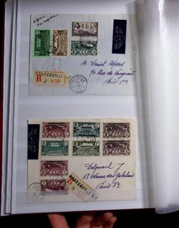1892-1950 Collection surtout de neufs d'Afrique en 3