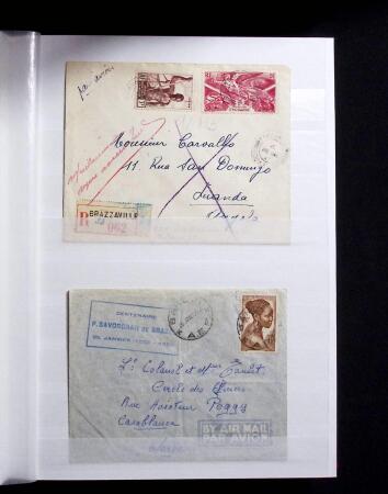 1892-1950 Collection surtout de neufs d'Afrique en 3