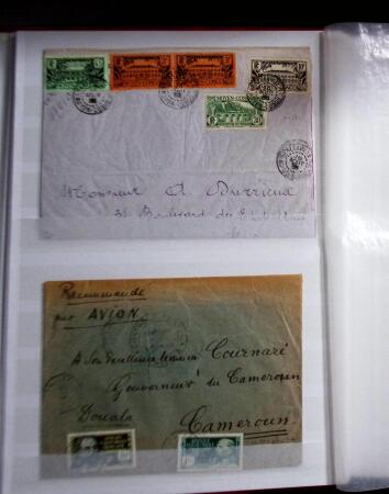 1892-1950 Collection surtout de neufs d'Afrique en 3