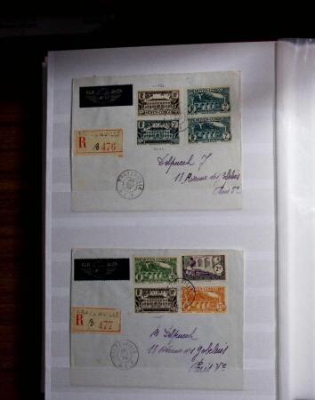 1892-1950 Collection surtout de neufs d'Afrique en 3