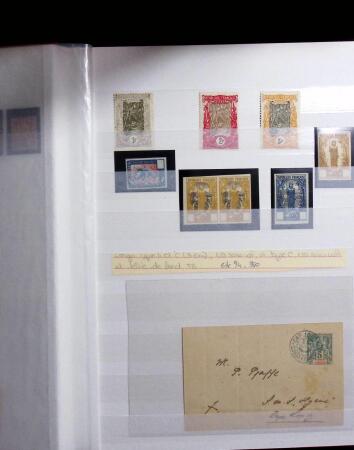 1892-1950 Collection surtout de neufs d'Afrique en 3