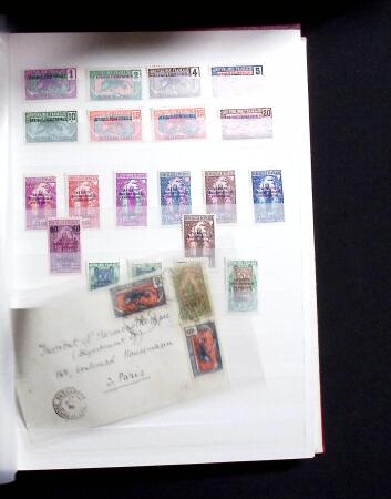 1892-1950 Collection surtout de neufs d'Afrique en 3