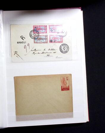 1892-1950 Collection surtout de neufs d'Afrique en 3