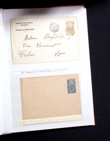 1892-1950 Collection surtout de neufs d'Afrique en 3