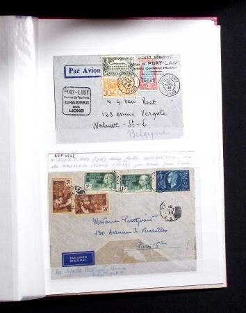 1892-1950 Collection surtout de neufs d'Afrique en 3
