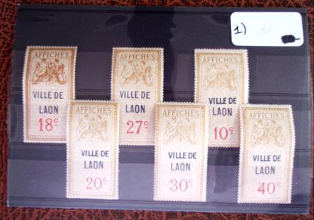 1926 Exceptionnelle collection de timbres fiscaux pour