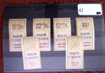 1926 Exceptionnelle collection de timbres fiscaux pour