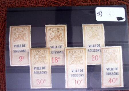 1926 Exceptionnelle collection de timbres fiscaux pour