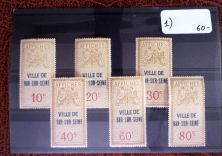 1926 Exceptionnelle collection de timbres fiscaux pour