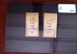 1926 Exceptionnelle collection de timbres fiscaux pour