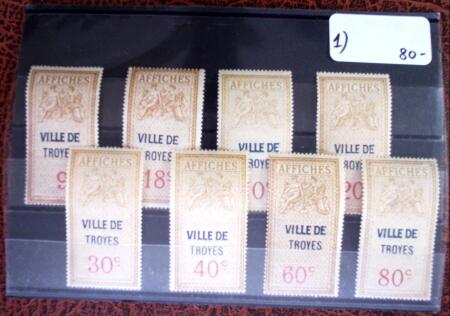 1926 Exceptionnelle collection de timbres fiscaux pour