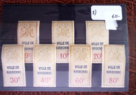 1926 Exceptionnelle collection de timbres fiscaux pour