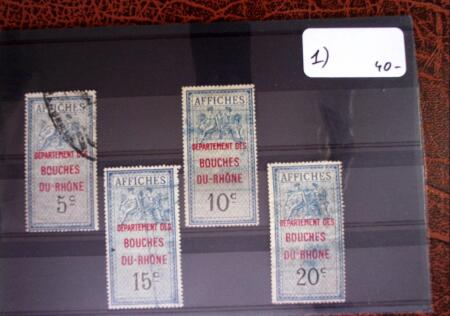 1926 Exceptionnelle collection de timbres fiscaux pour