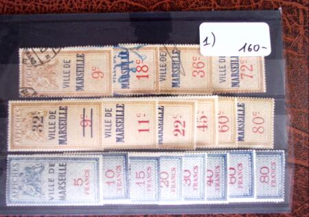 1926 Exceptionnelle collection de timbres fiscaux pour