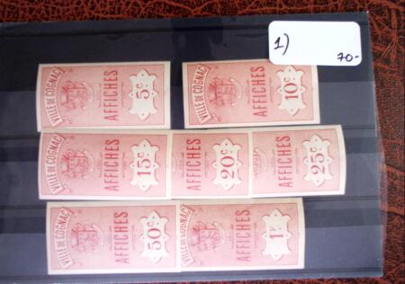 1926 Exceptionnelle collection de timbres fiscaux pour
