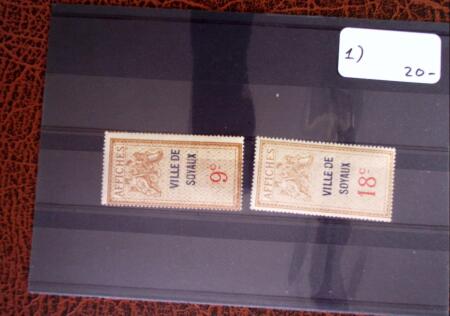 1926 Exceptionnelle collection de timbres fiscaux pour