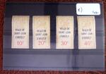 1926 Exceptionnelle collection de timbres fiscaux pour