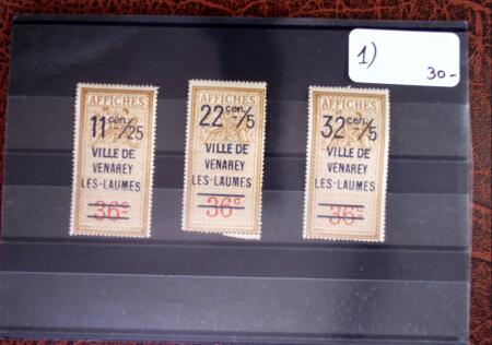 1926 Exceptionnelle collection de timbres fiscaux pour