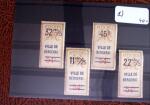 1926 Exceptionnelle collection de timbres fiscaux pour