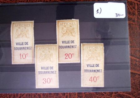 1926 Exceptionnelle collection de timbres fiscaux pour
