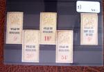 1926 Exceptionnelle collection de timbres fiscaux pour