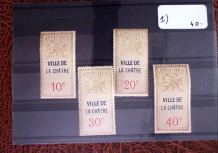 1926 Exceptionnelle collection de timbres fiscaux pour