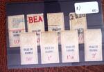 1926 Exceptionnelle collection de timbres fiscaux pour