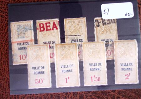 1926 Exceptionnelle collection de timbres fiscaux pour