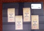 1926 Exceptionnelle collection de timbres fiscaux pour