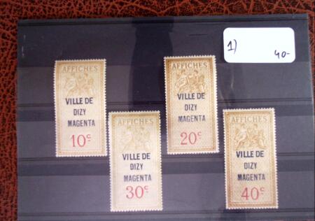 1926 Exceptionnelle collection de timbres fiscaux pour