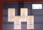1926 Exceptionnelle collection de timbres fiscaux pour