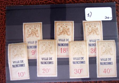 1926 Exceptionnelle collection de timbres fiscaux pour