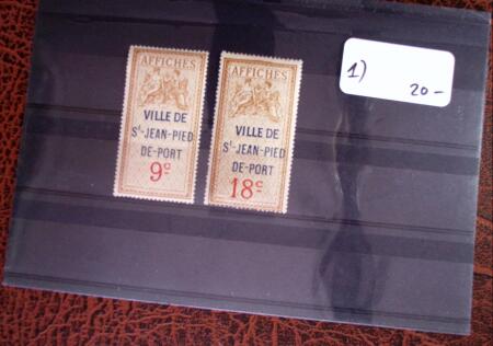 1926 Exceptionnelle collection de timbres fiscaux pour