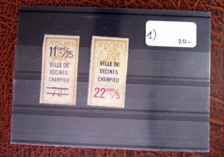 1926 Exceptionnelle collection de timbres fiscaux pour