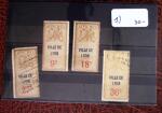 1926 Exceptionnelle collection de timbres fiscaux pour