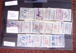 1926 Exceptionnelle collection de timbres fiscaux pour