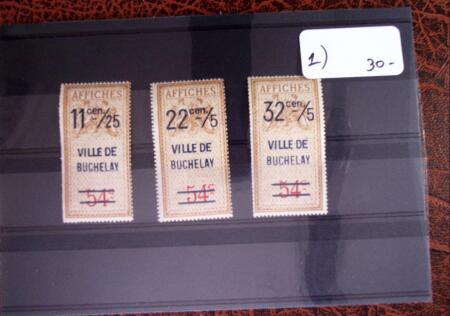 1926 Exceptionnelle collection de timbres fiscaux pour