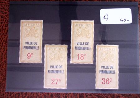 1926 Exceptionnelle collection de timbres fiscaux pour